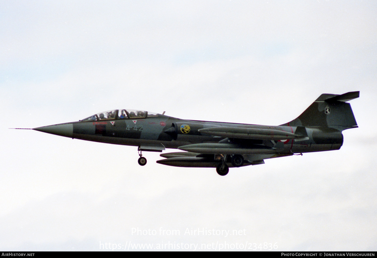 Aircraft Photo of MM54261 | Lockheed TF-104G Starfighter | Italy - Air Force | AirHistory.net #234836