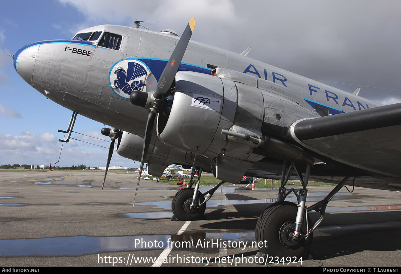 Aircraft Photo of F-AZTE / F-BBBE | Douglas C-47A Skytrain | Air France | AirHistory.net #234924