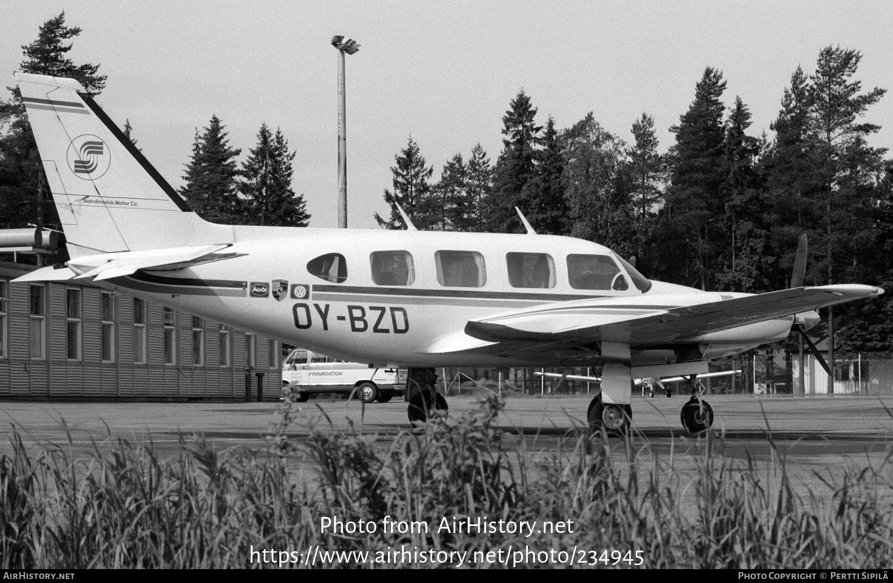 Aircraft Photo of OY-BZD | Piper PA-31-310 Navajo B | Skandinavisk Motor | AirHistory.net #234945