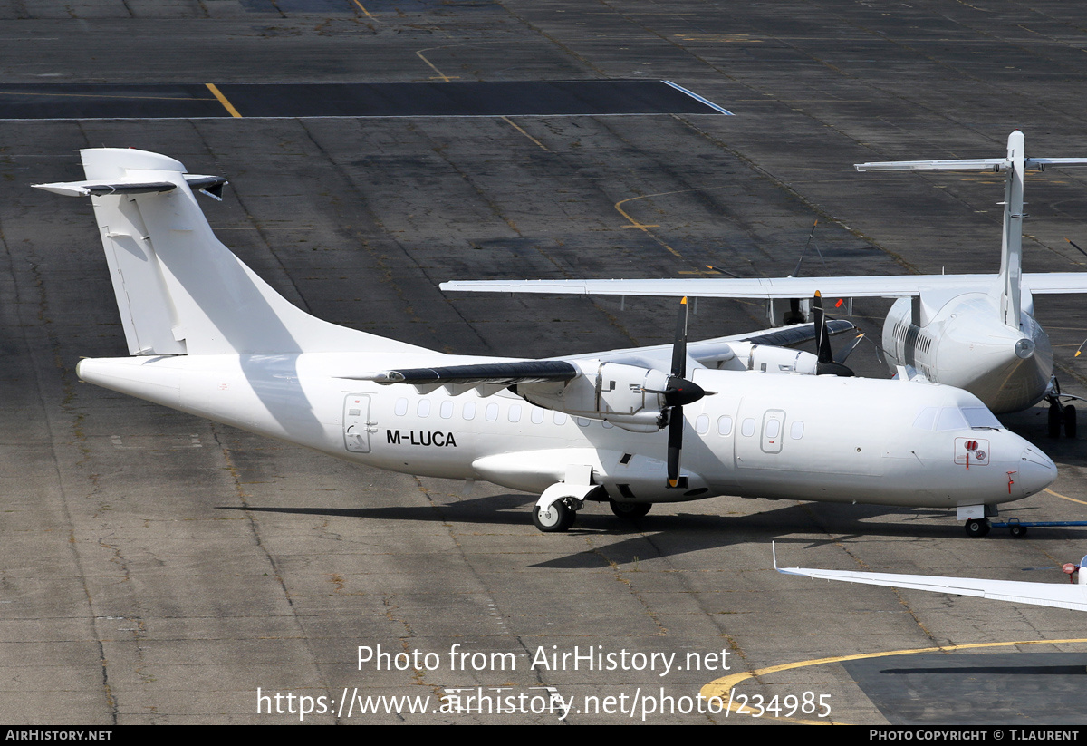 Aircraft Photo of M-LUCA | ATR ATR-42-300QC | AirHistory.net #234985