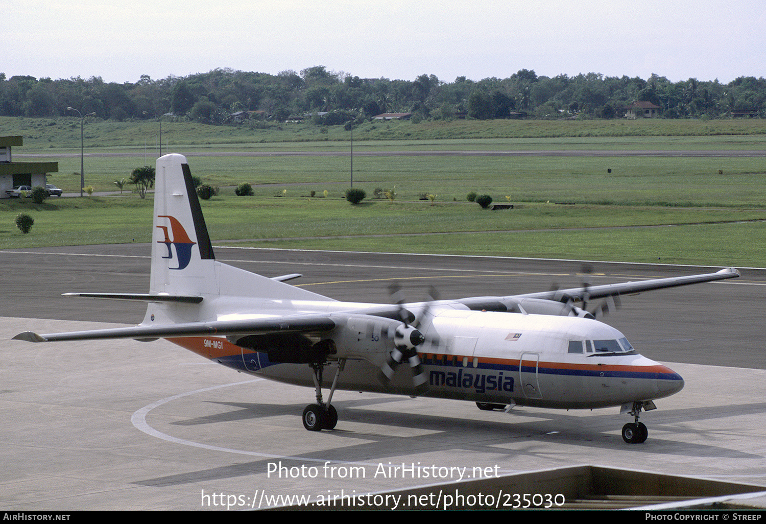 Aircraft Photo of 9M-MGI | Fokker 50 | Malaysia Airlines | AirHistory.net #235030