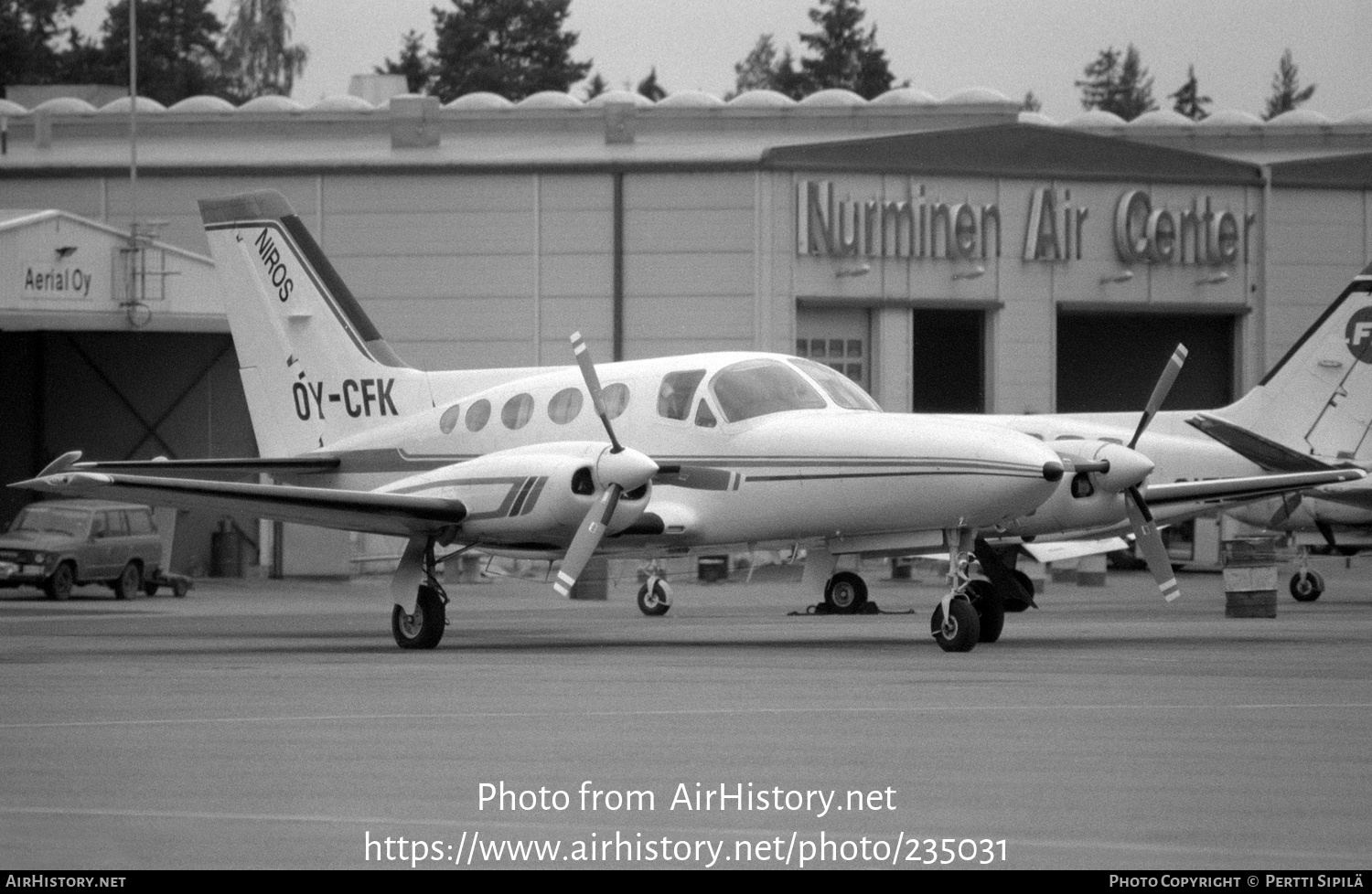 Aircraft Photo of OY-CFK | Cessna 421C Golden Eagle | Niros | AirHistory.net #235031