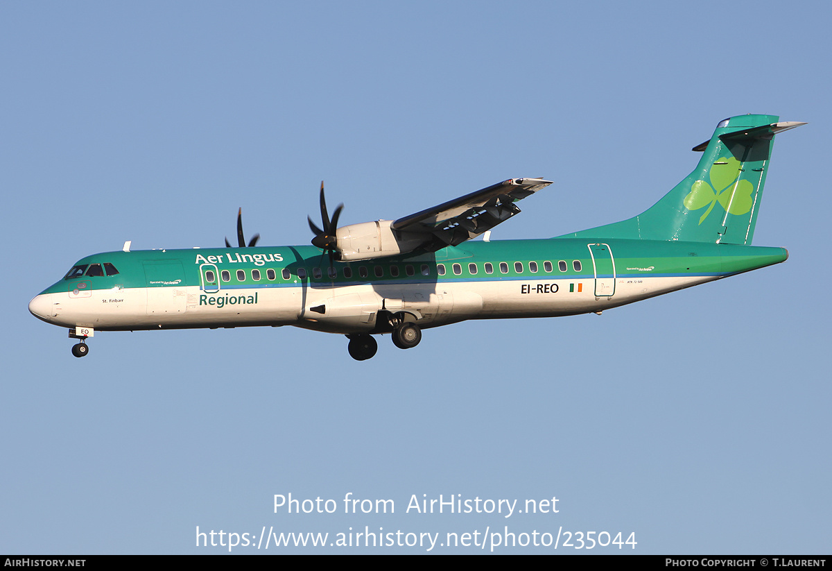 Aircraft Photo of EI-REO | ATR ATR-72-500 (ATR-72-212A) | Aer Lingus Regional | AirHistory.net #235044