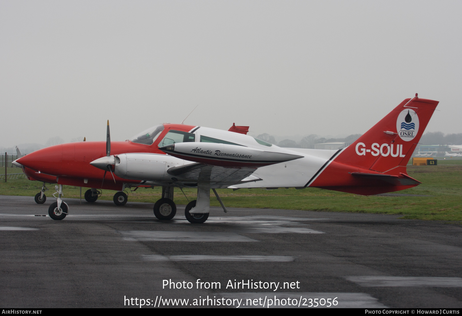 Aircraft Photo of G-SOUL | Cessna 310R | OSRL - Oil Spill Response Ltd. | AirHistory.net #235056