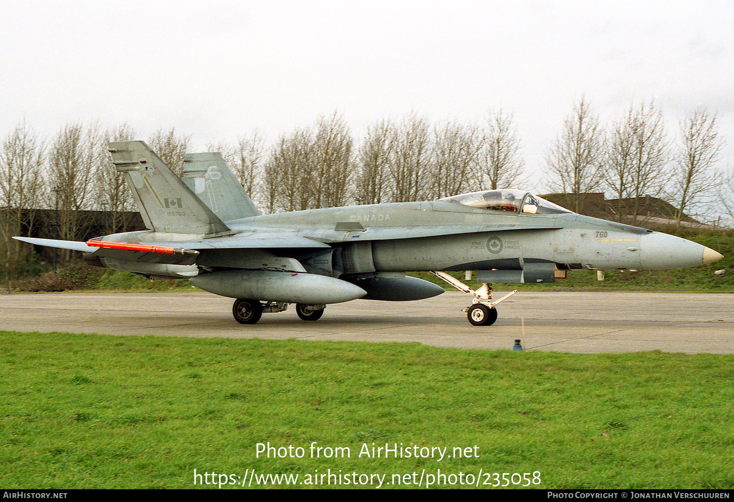 Aircraft Photo of 188760 | McDonnell Douglas CF-188 Hornet | Canada - Air Force | AirHistory.net #235058