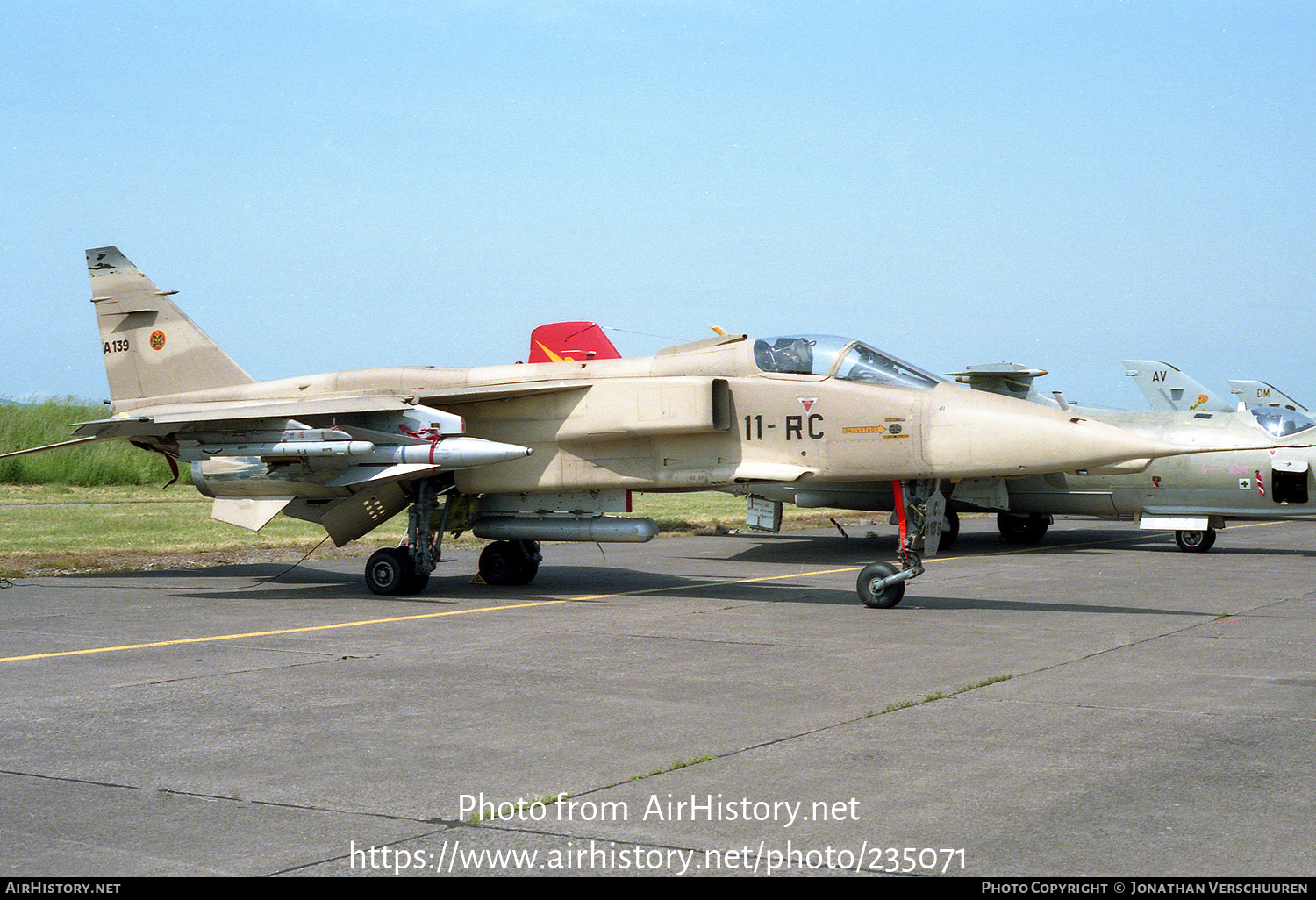 Aircraft Photo of A139 | Sepecat Jaguar A | France - Air Force | AirHistory.net #235071