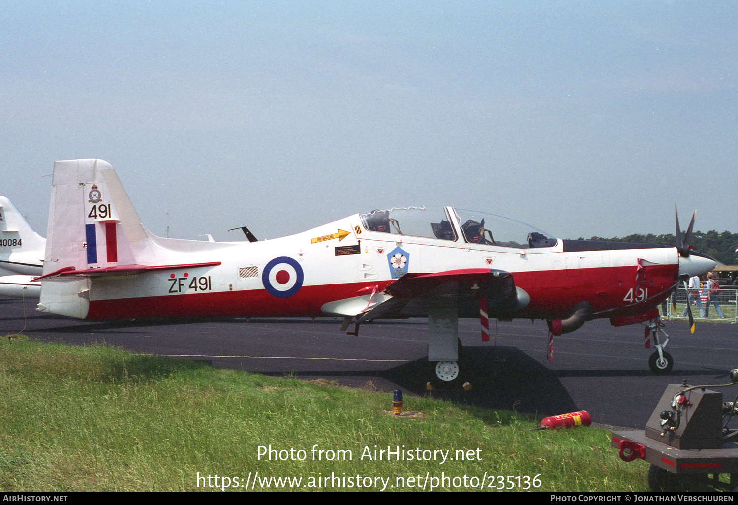 Aircraft Photo of ZF491 | Short S-312 Tucano T1 | UK - Air Force | AirHistory.net #235136