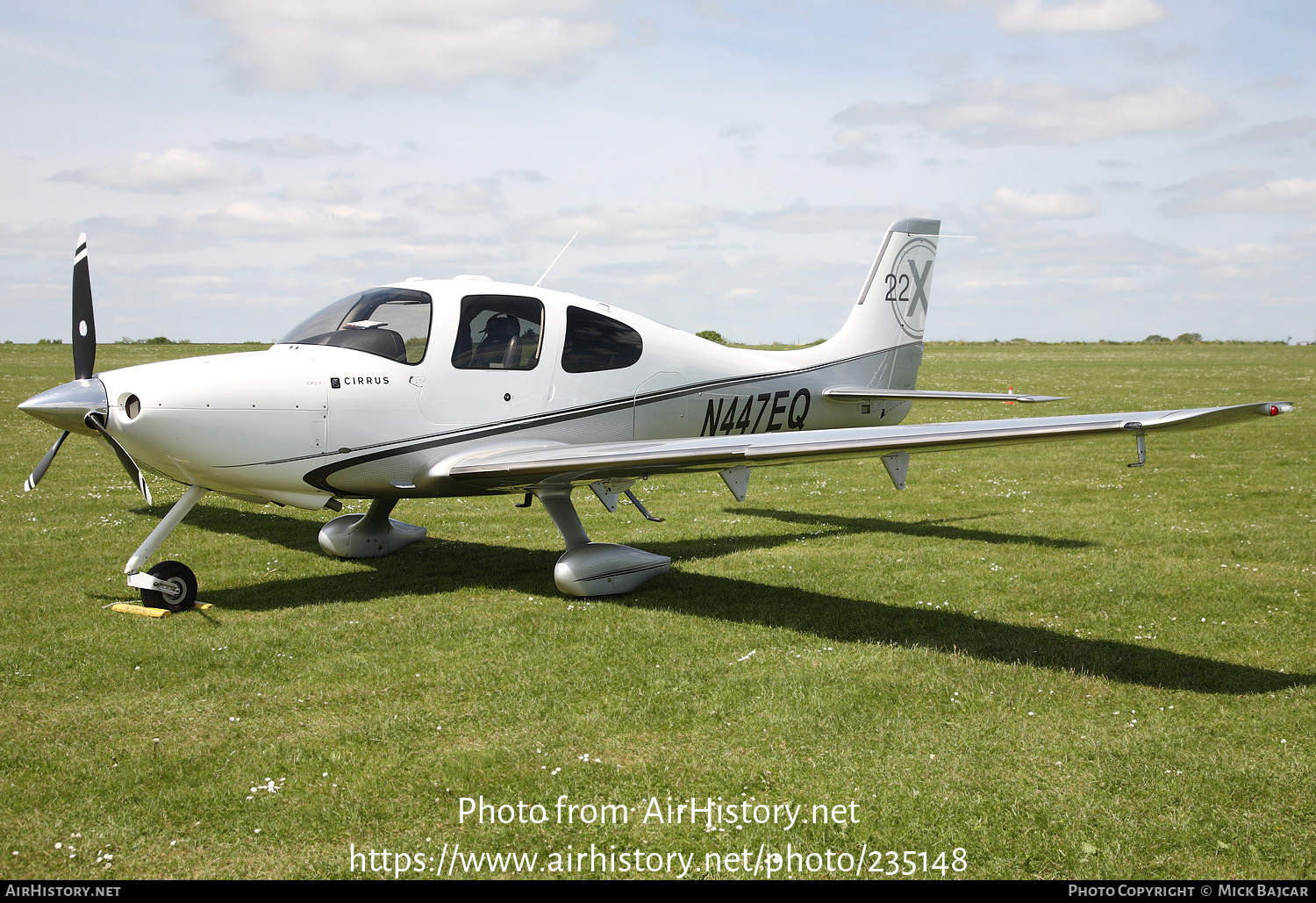 Aircraft Photo of N447EQ | Cirrus SR-22 G3-X | AirHistory.net #235148