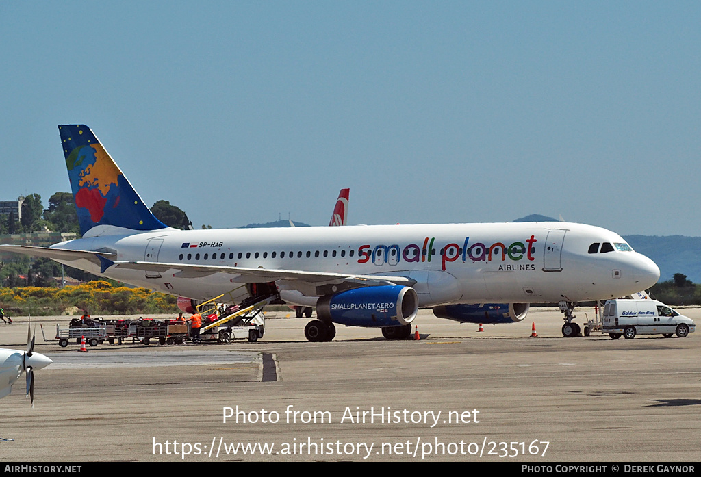 Aircraft Photo of SP-HAG | Airbus A320-232 | Small Planet Airlines | AirHistory.net #235167