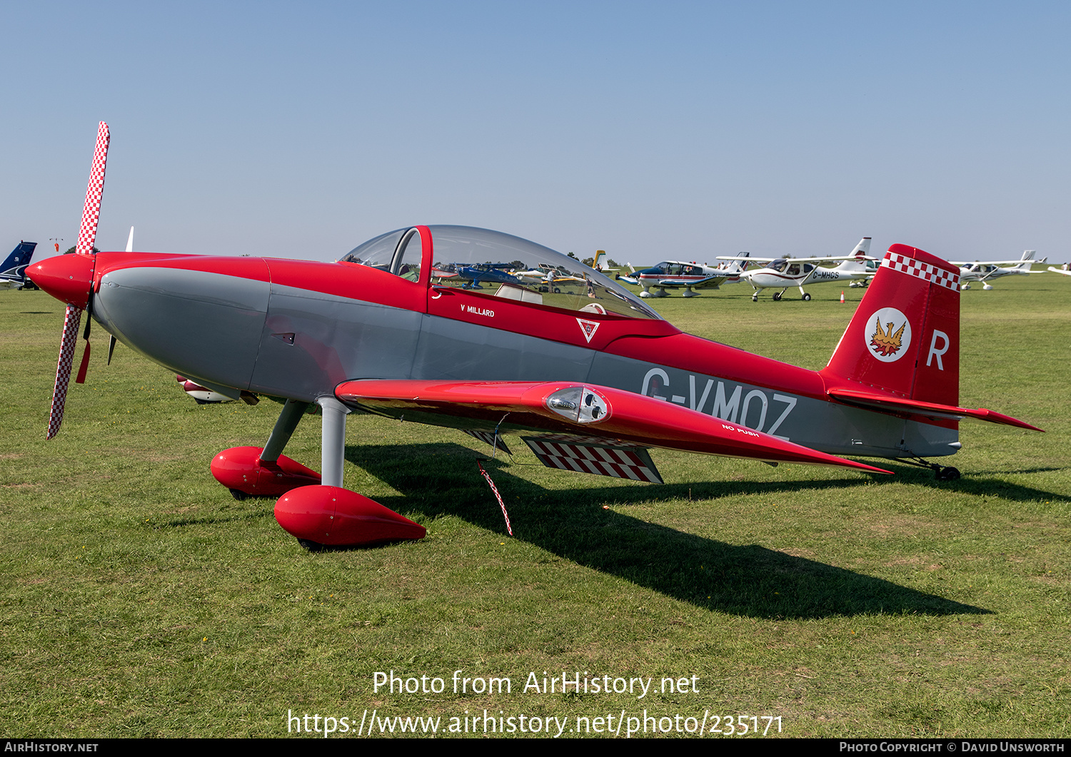 Aircraft Photo of G-VMOZ | Van's RV-8 | AirHistory.net #235171