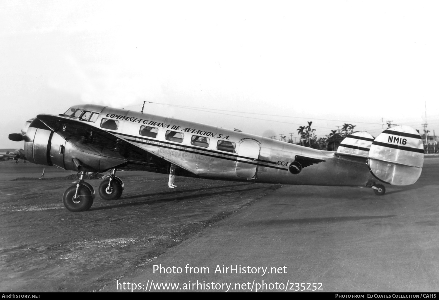 Aircraft Photo of NM16 | Lockheed 10-C Electra | Cubana | AirHistory.net #235252