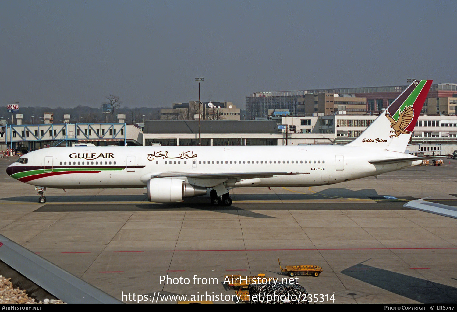 Aircraft Photo of A4O-GG | Boeing 767-3P6/ER | Gulf Air | AirHistory.net #235314