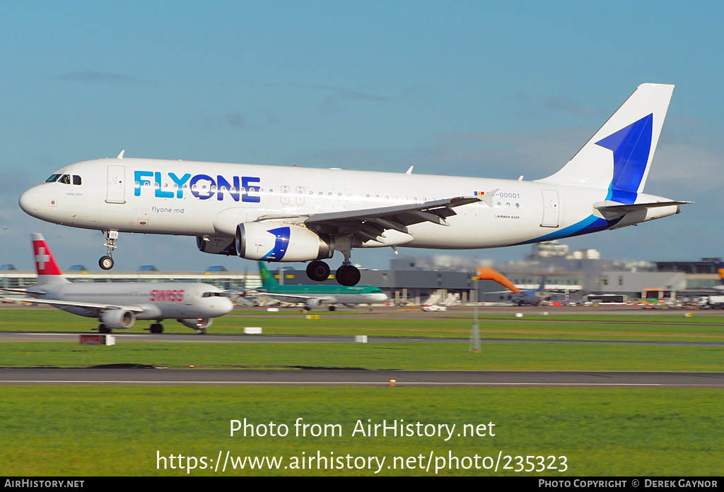 Aircraft Photo of ER00001 | Airbus A320-233 | FlyOne | AirHistory.net #235323