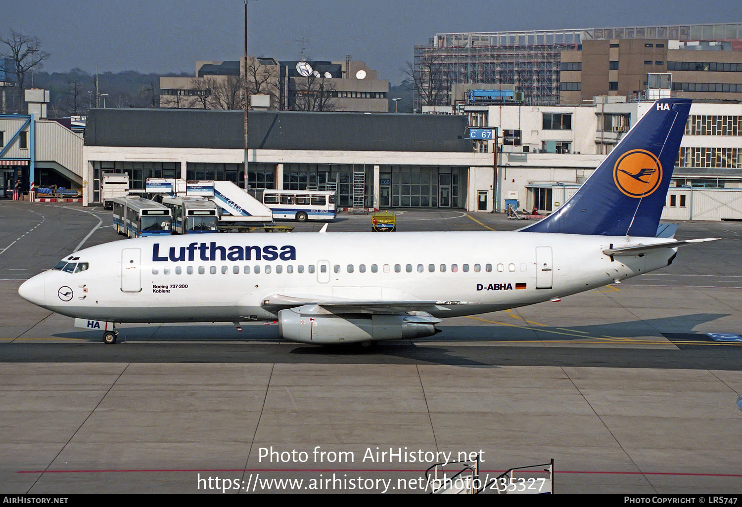 Aircraft Photo of D-ABHA | Boeing 737-230/Adv | Lufthansa | AirHistory.net #235327