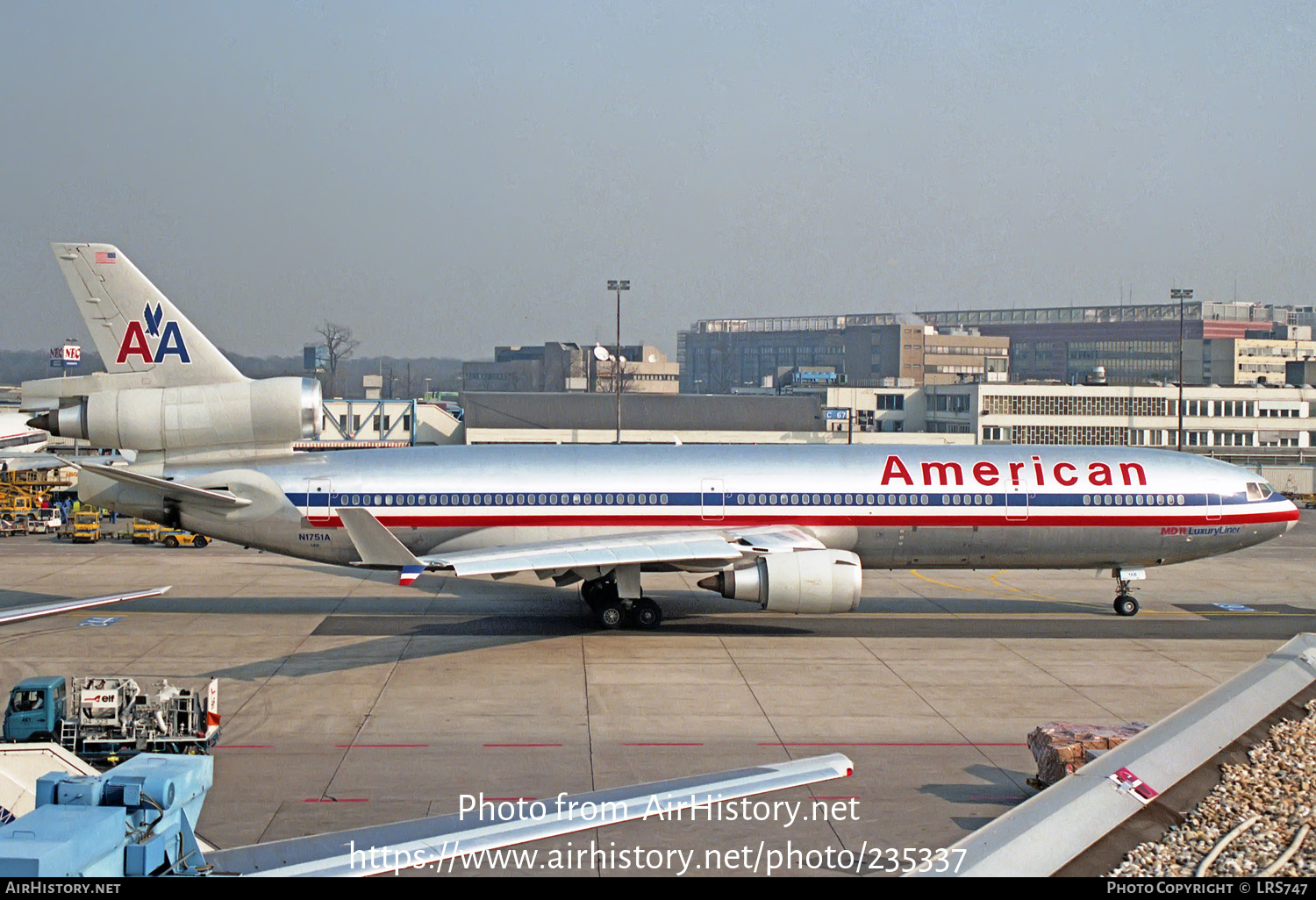 Aircraft Photo of N1751A | McDonnell Douglas MD-11 | American Airlines | AirHistory.net #235337