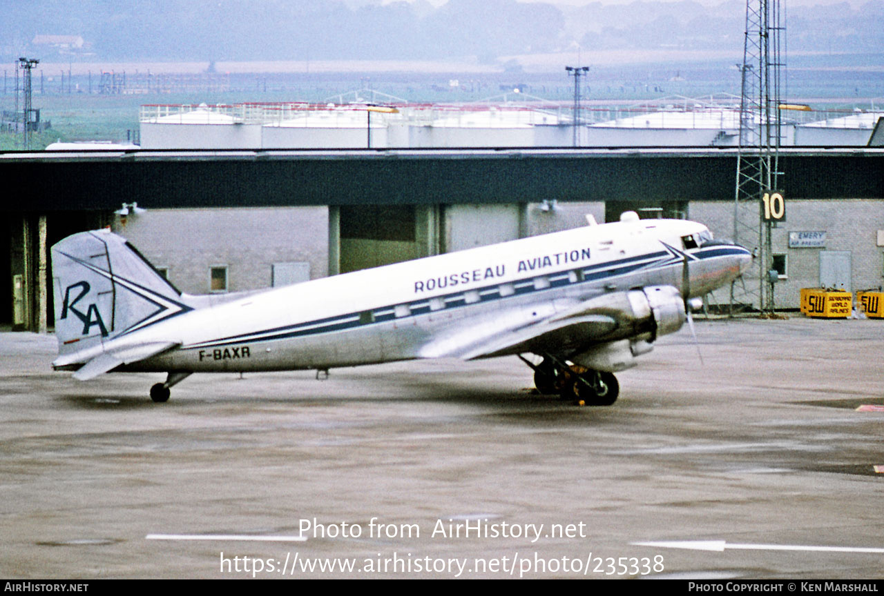 Aircraft Photo of F-BAXR | Douglas C-47A Skytrain | Rousseau Aviation | AirHistory.net #235338