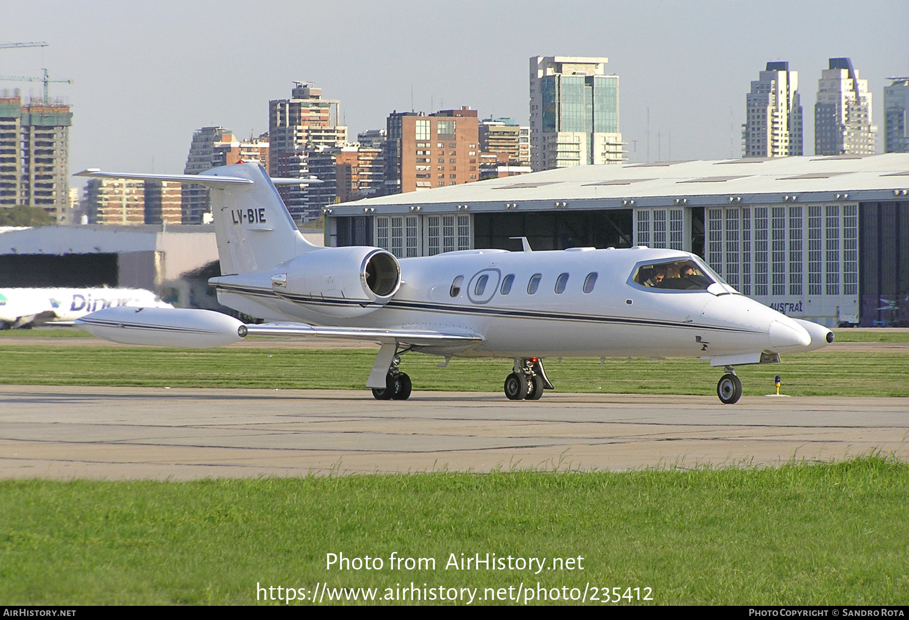 Aircraft Photo of LV-BIE | Gates Learjet 35A | AirHistory.net #235412