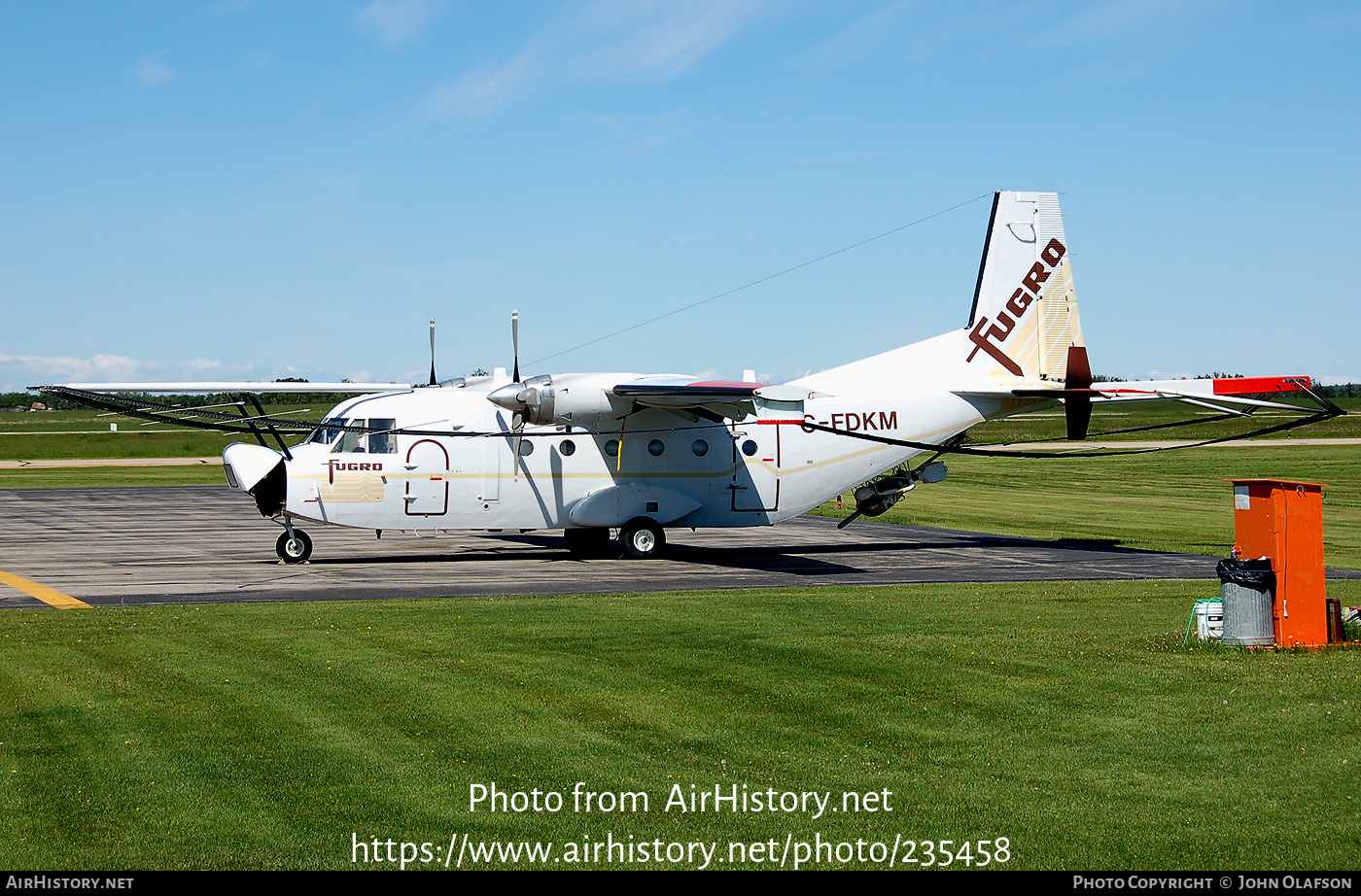 Aircraft Photo of C-FDKM | CASA C-212-200 Aviocar | Fugro Airborne Surveys | AirHistory.net #235458