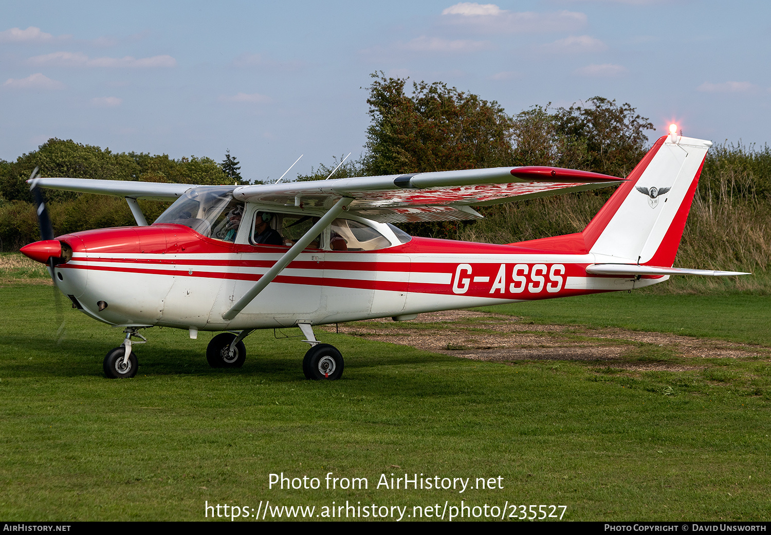 Aircraft Photo of G-ASSS | Cessna 172E Skyhawk | AirHistory.net #235527