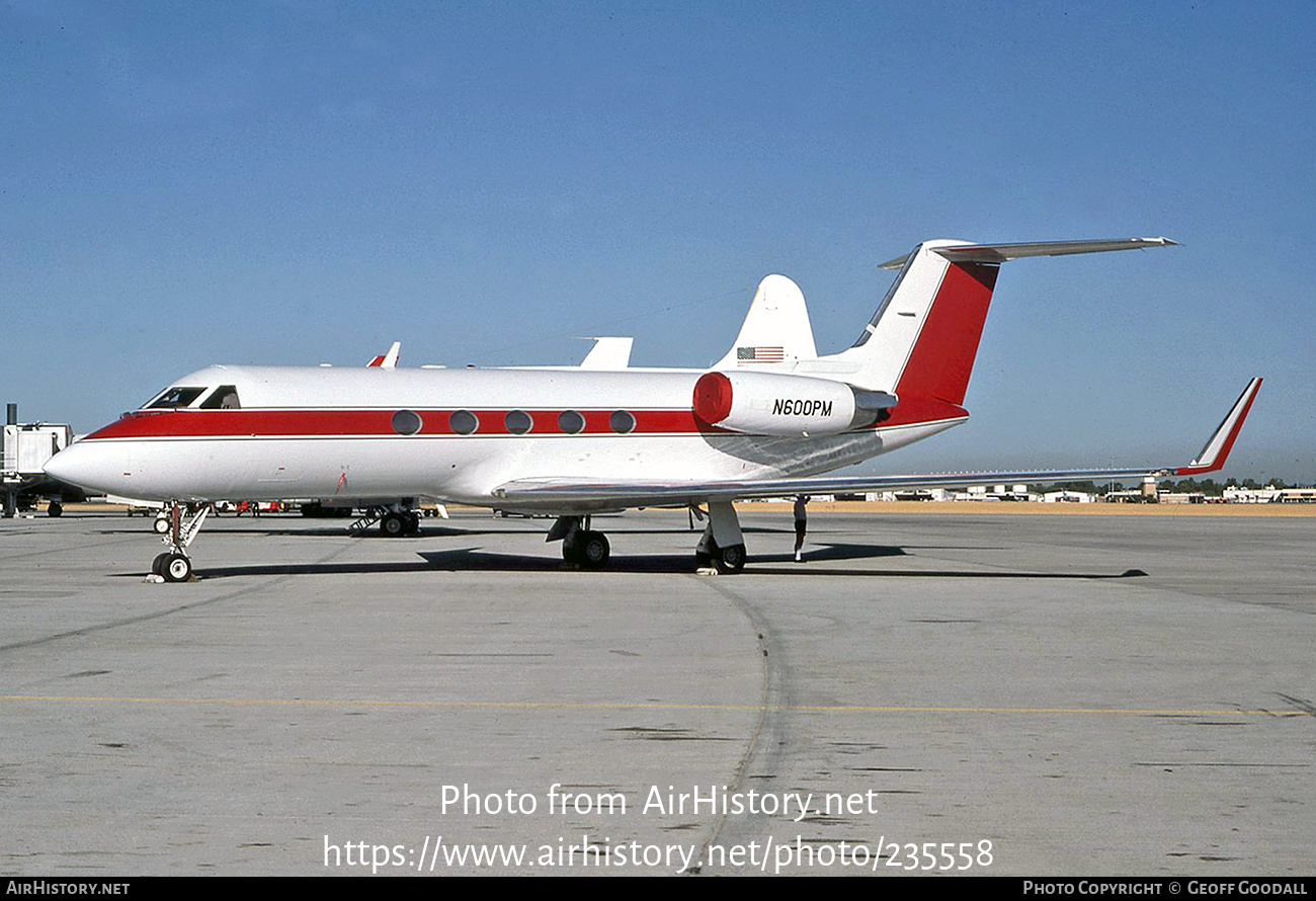 Aircraft Photo of N600PM | Gulfstream American G-1159A Gulfstream III | AirHistory.net #235558