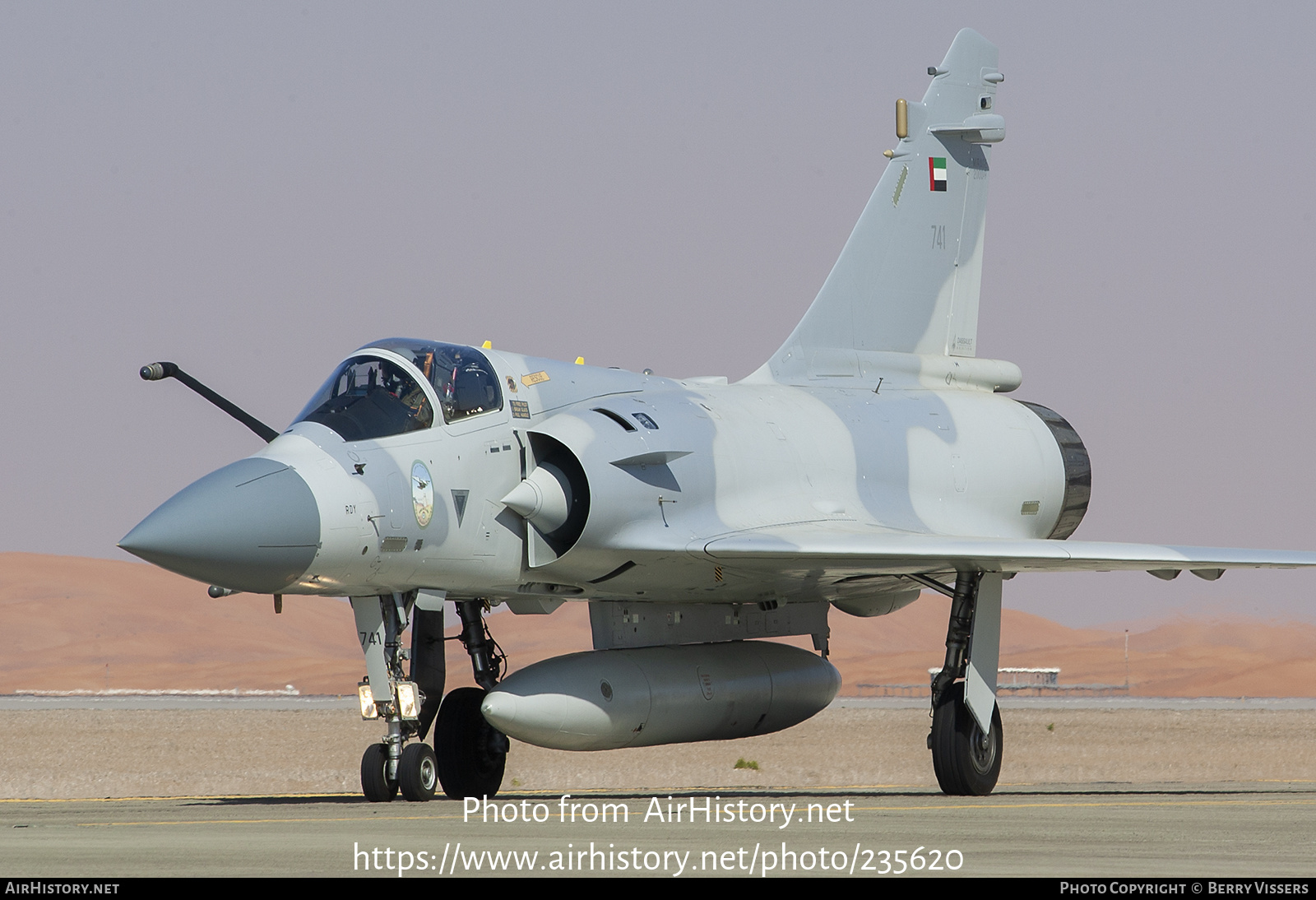 Aircraft Photo of 741 | Dassault Mirage 2000-9EAD | United Arab Emirates - Air Force | AirHistory.net #235620