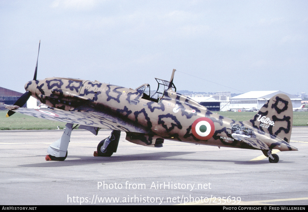 Aircraft Photo of I-MCVE / MM92214 | Macchi MC.205V Veltro | Italy - Air Force | AirHistory.net #235639