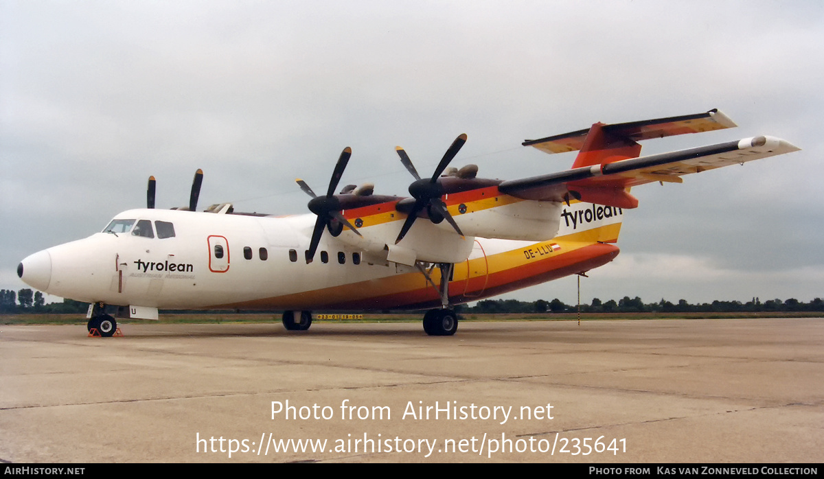 Aircraft Photo of OE-LLU | De Havilland Canada DHC-7-102 Dash 7 | Tyrolean Airways | AirHistory.net #235641