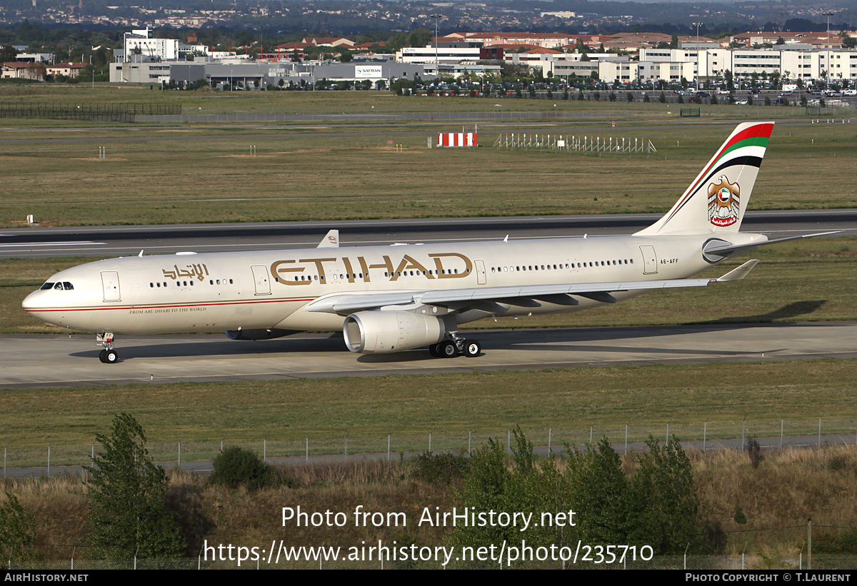 Aircraft Photo of A6-AFF | Airbus A330-343 | Etihad Airways | AirHistory.net #235710