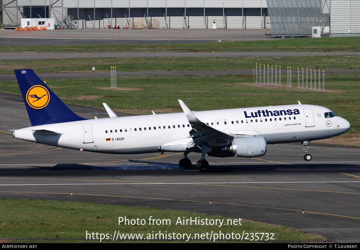 Aircraft Photo of D-AIUH | Airbus A320-214 | Lufthansa | AirHistory.net #235732