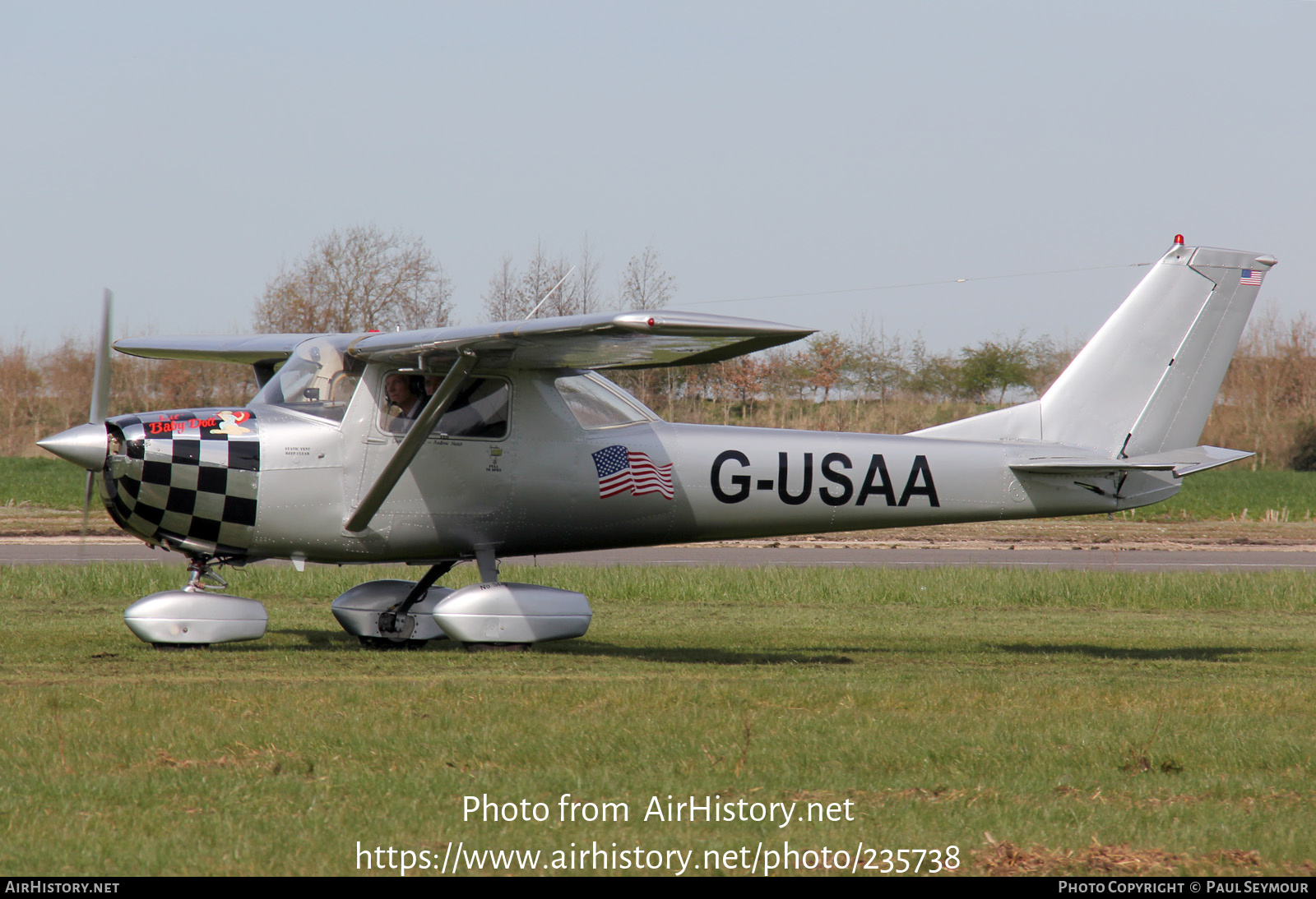 Aircraft Photo of G-USAA | Reims F150G | AirHistory.net #235738