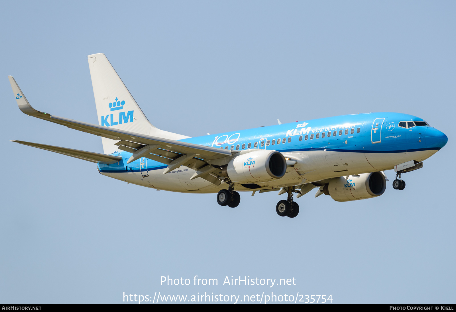 Aircraft Photo of PH-BGK | Boeing 737-7K2 | KLM - Royal Dutch Airlines | AirHistory.net #235754