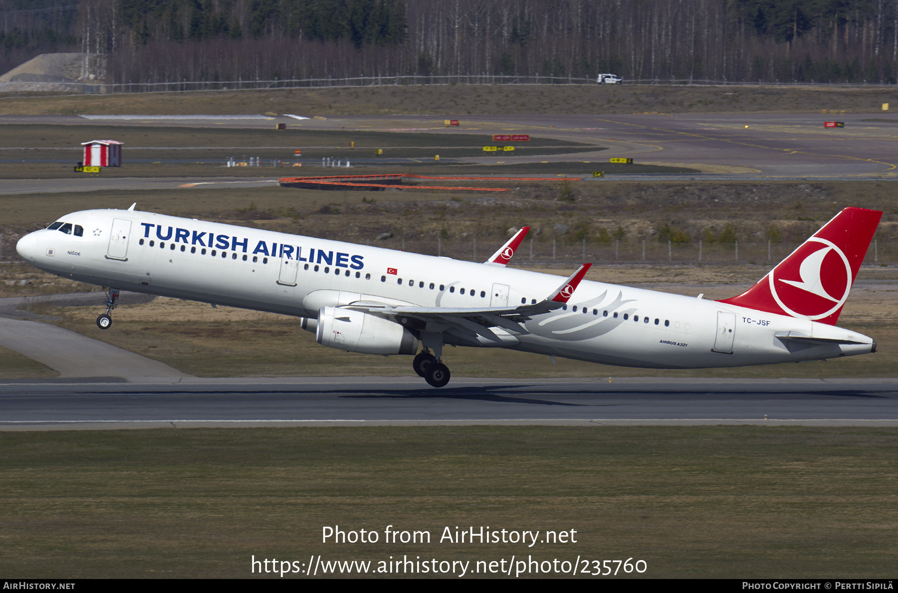 Aircraft Photo of TC-JSF | Airbus A321-231 | Turkish Airlines | AirHistory.net #235760