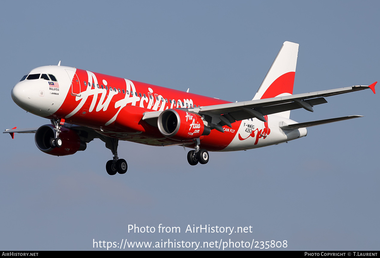 Aircraft Photo of F-WWBG | Airbus A320-216 | AirAsia | AirHistory.net #235808