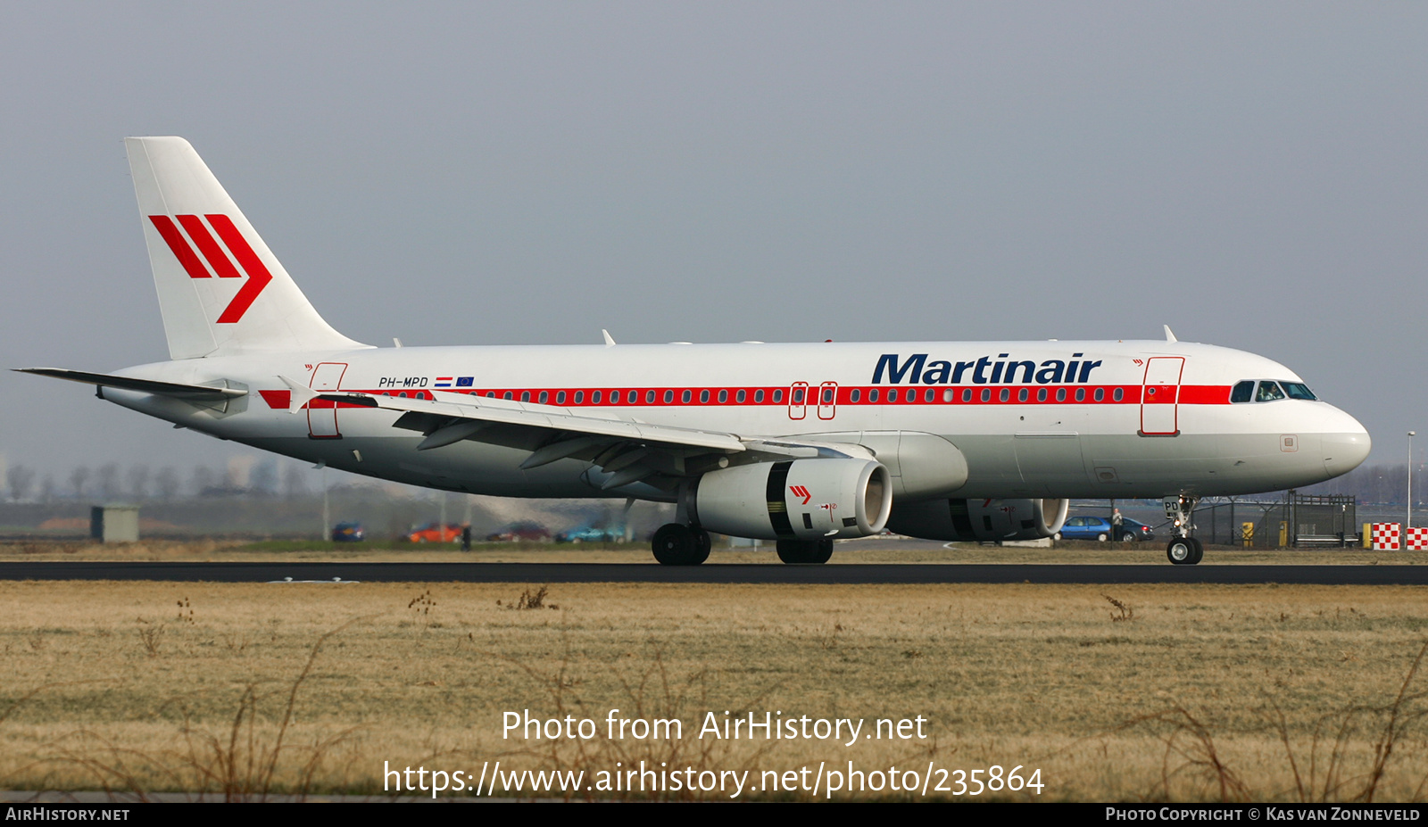 Aircraft Photo of PH-MPD | Airbus A320-232 | Martinair | AirHistory.net #235864