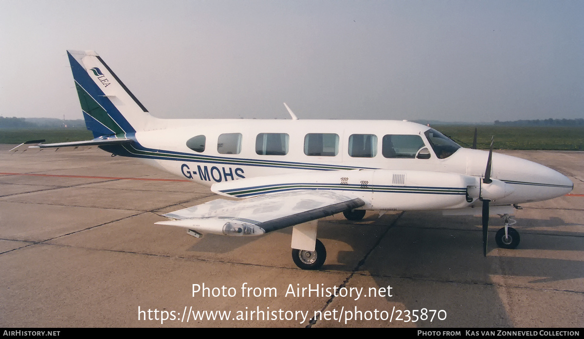 Aircraft Photo of G-MOHS | Piper PA-31-350 Chieftain | London Executive Aviation - LEA | AirHistory.net #235870