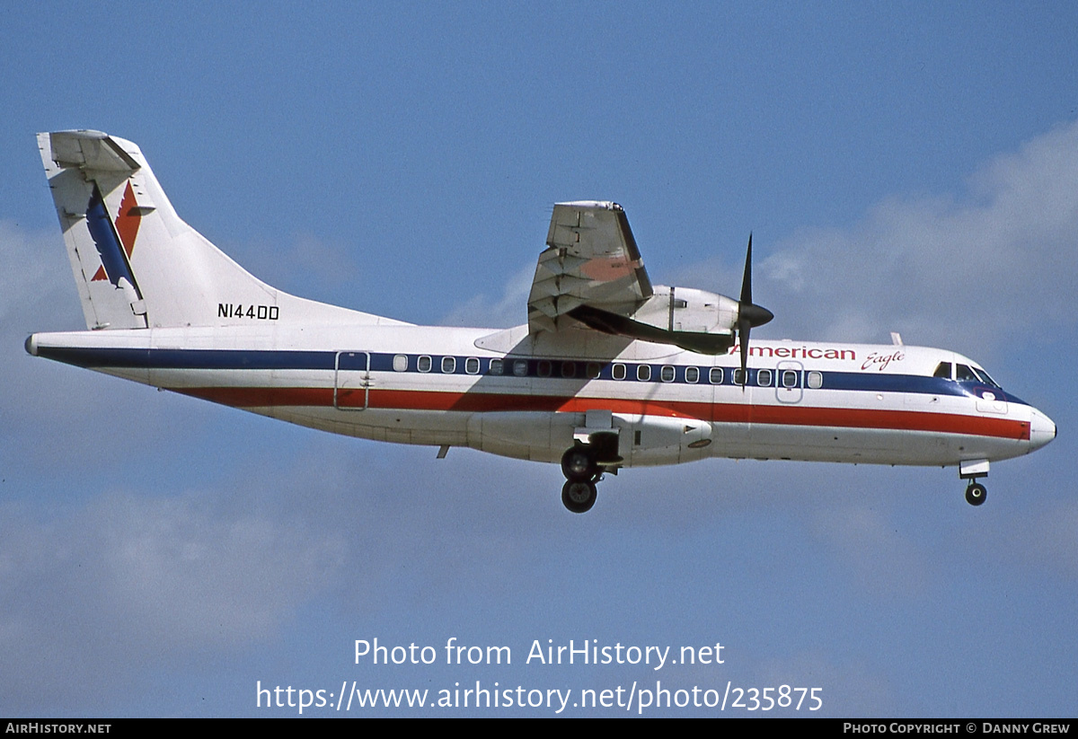 Aircraft Photo of N144DD | ATR ATR-42-300 | American Eagle | AirHistory.net #235875