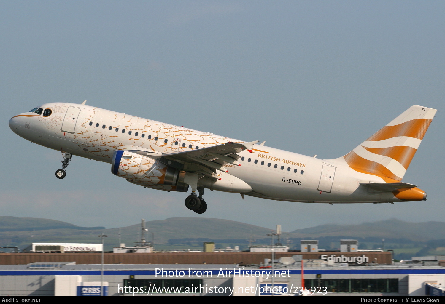 Aircraft Photo of G-EUPG | Airbus A319-131 | British Airways | AirHistory.net #235923