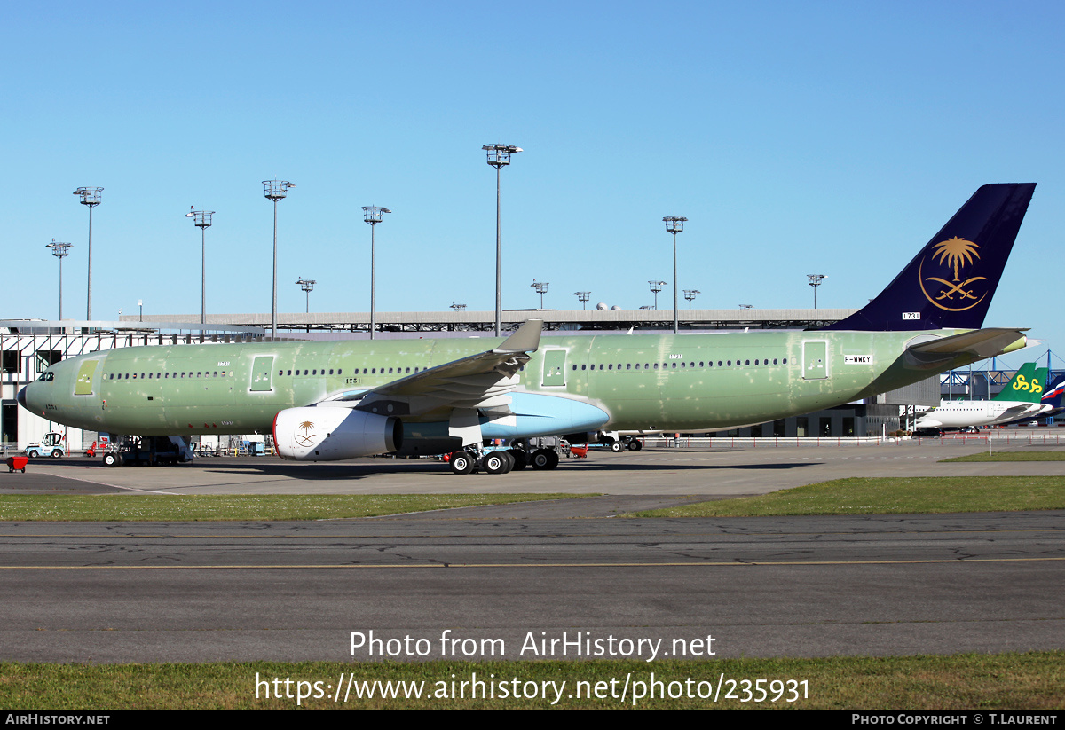 Aircraft Photo of F-WWKY | Airbus A330-343 | Saudia - Saudi Arabian Airlines | AirHistory.net #235931