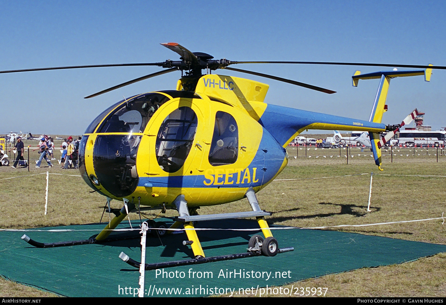 Aircraft Photo of VH-LLC | Hughes 500D (369D) | Seetal | AirHistory.net #235937