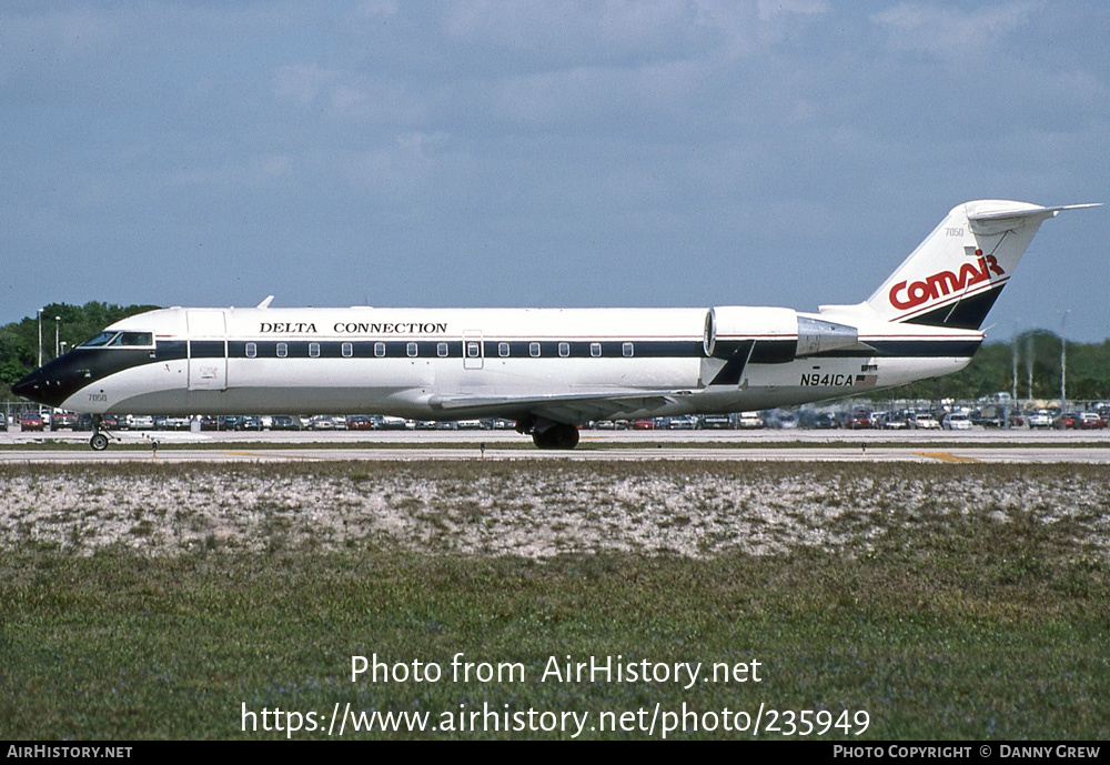 Aircraft Photo of N941CA | Canadair CRJ-100ER (CL-600-2B19) | Delta Connection | AirHistory.net #235949