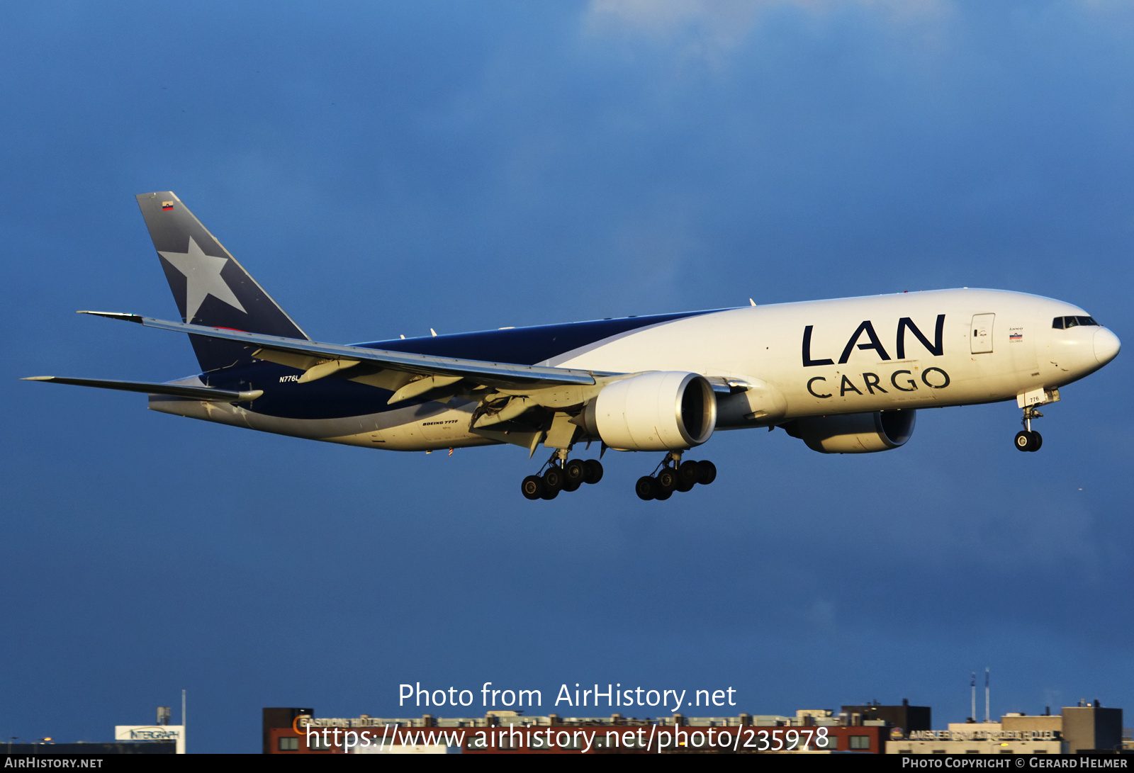 Aircraft Photo of N776LA | Boeing 777-F16 | LAN Cargo | AirHistory.net #235978