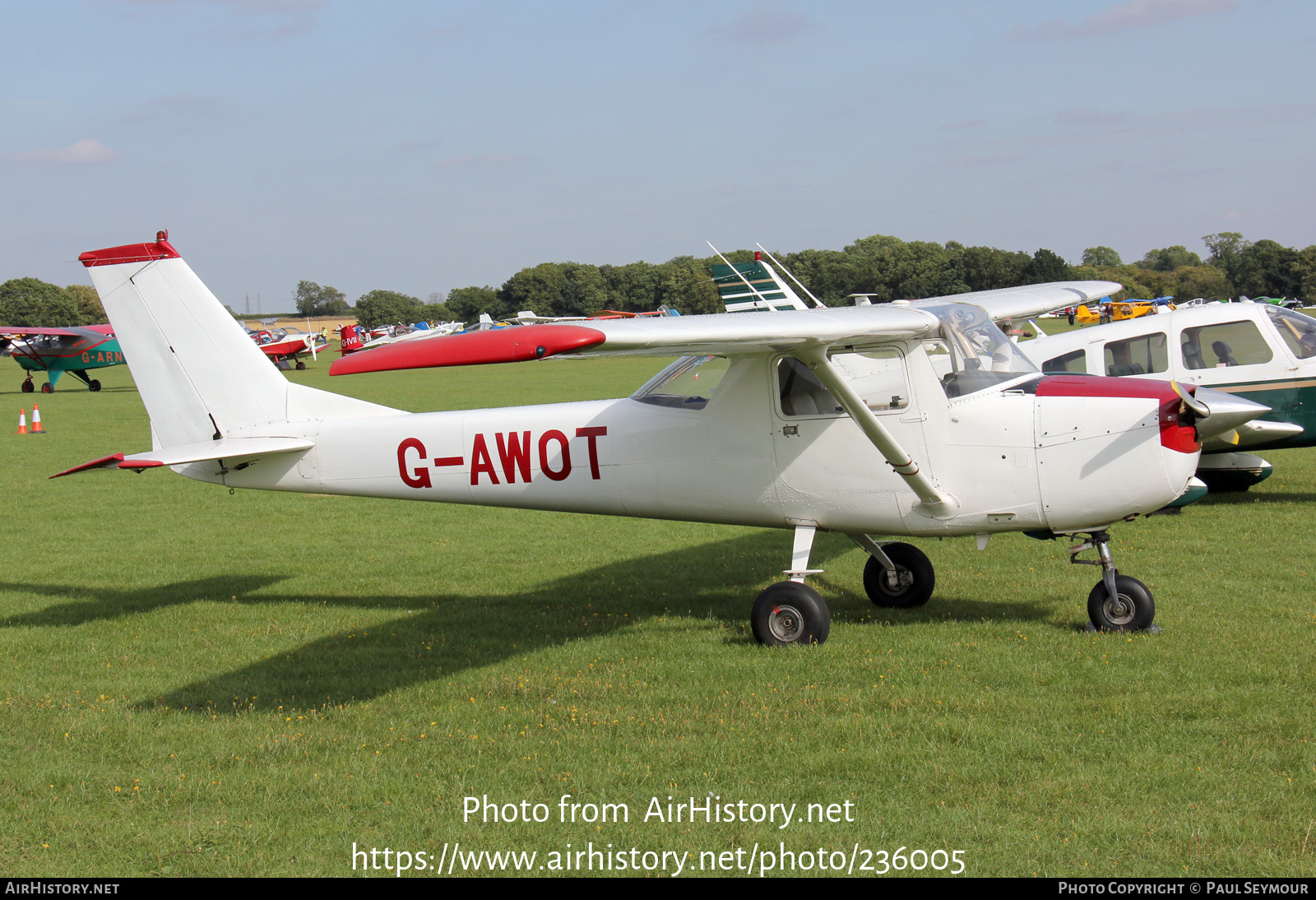 Aircraft Photo of G-AWOT | Reims F150H | AirHistory.net #236005