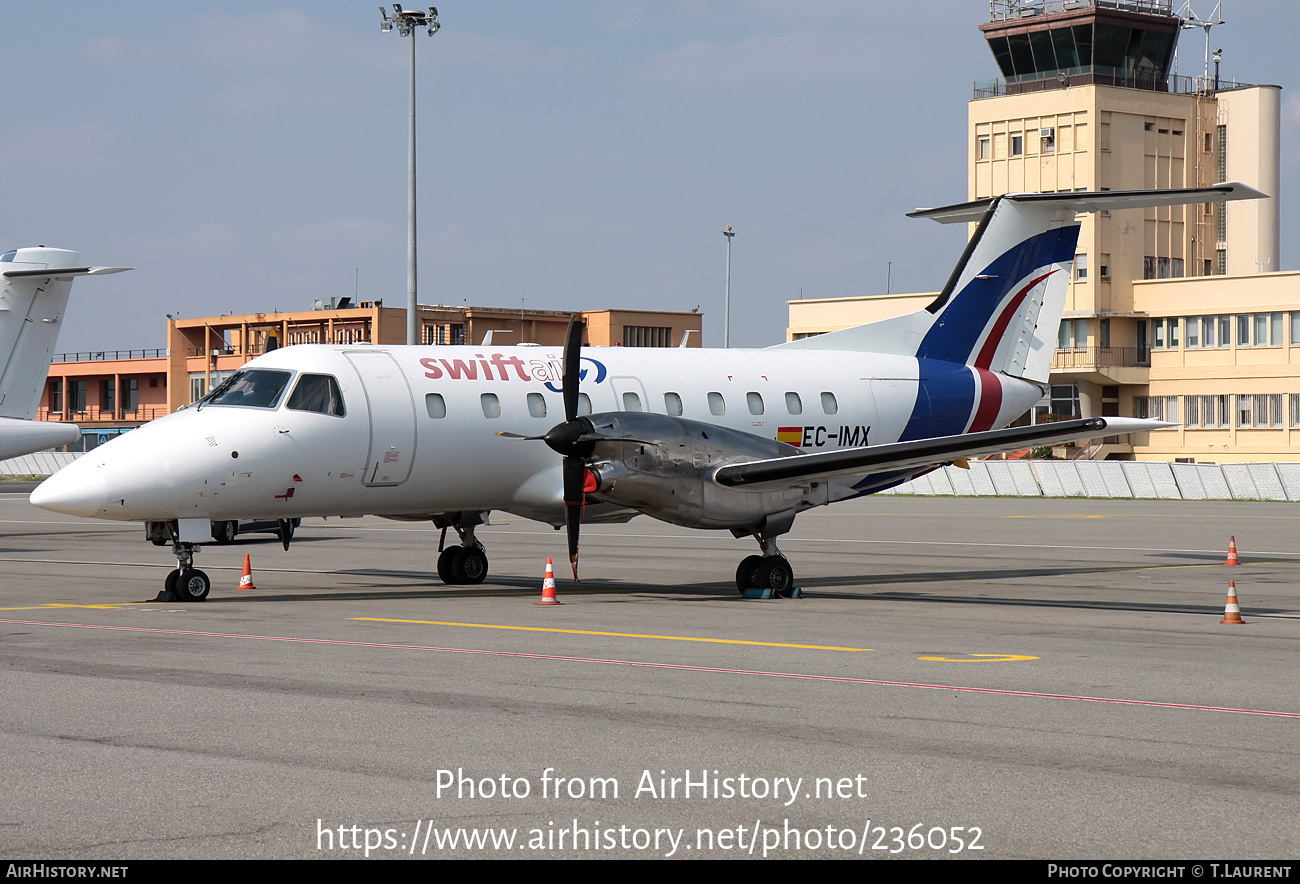 Aircraft Photo of EC-IMX | Embraer EMB-120(ERF) Brasilia | Swiftair | AirHistory.net #236052