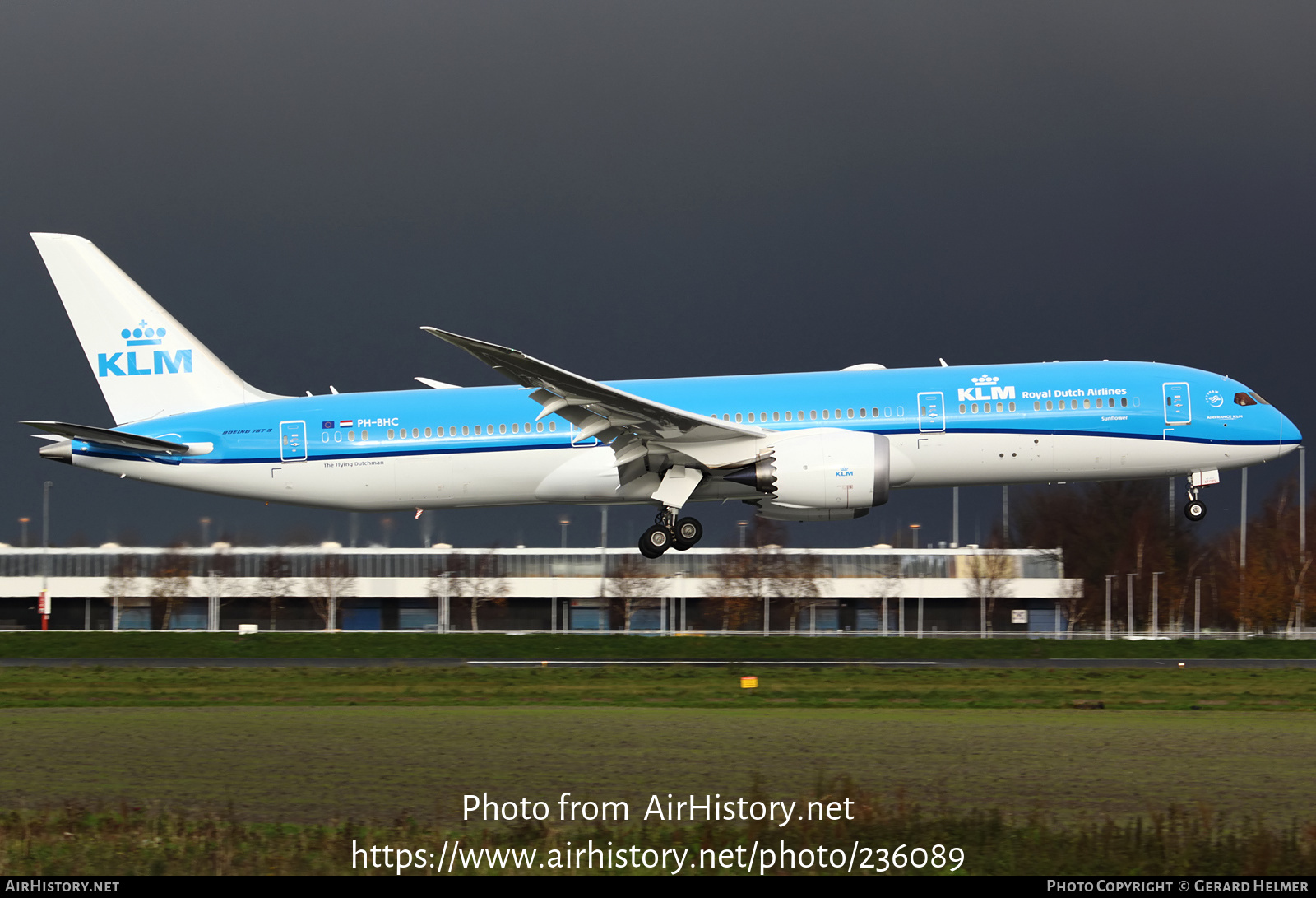 Aircraft Photo Of PH-BHC | Boeing 787-9 Dreamliner | KLM - Royal Dutch ...