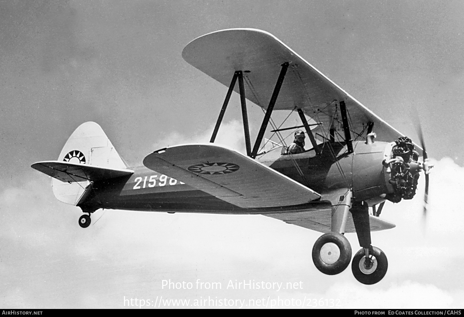 Aircraft Photo of 215986 | Boeing PT-17 Kaydet (A75N1) | Republic of China - Air Force | AirHistory.net #236132