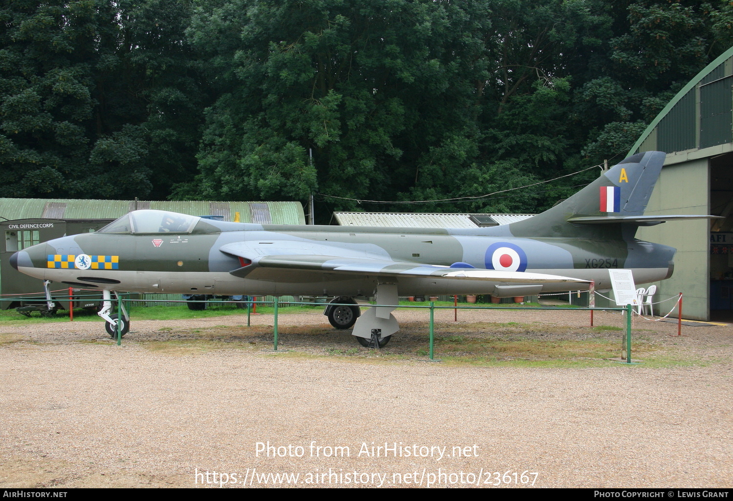 Aircraft Photo of XG254 | Hawker Hunter FGA9 | UK - Air Force | AirHistory.net #236167