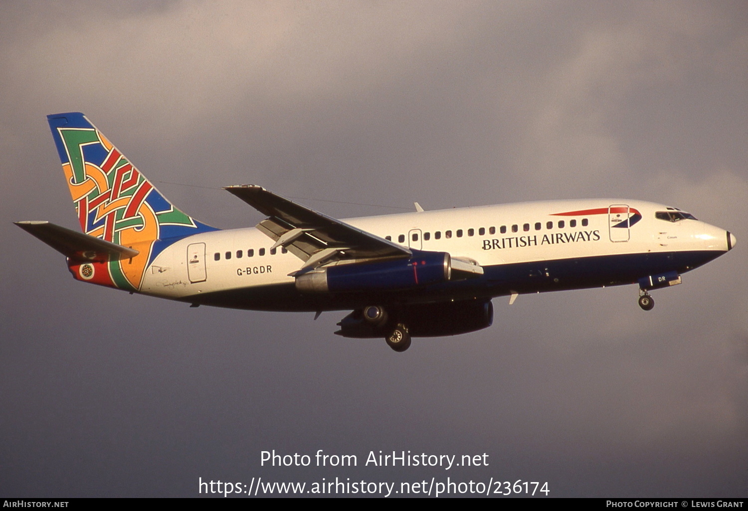 Aircraft Photo of G-BGDR | Boeing 737-236/Adv | British Airways | AirHistory.net #236174