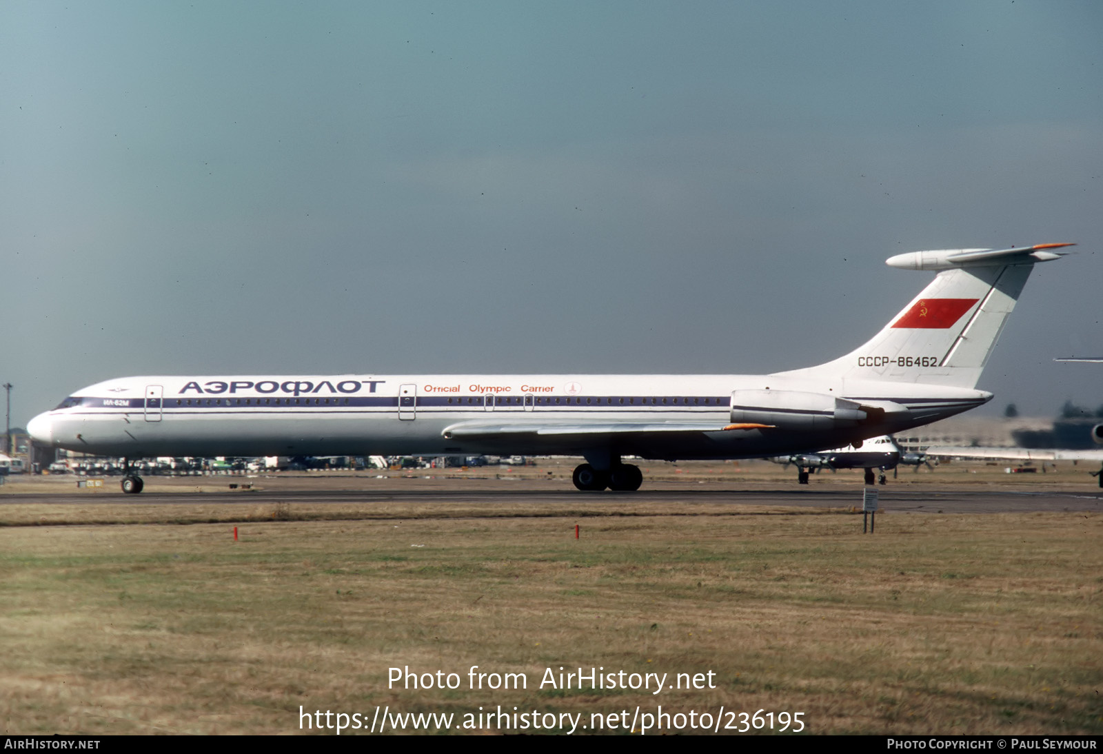 Aircraft Photo of CCCP-86462 | Ilyushin Il-62M | Aeroflot | AirHistory.net #236195