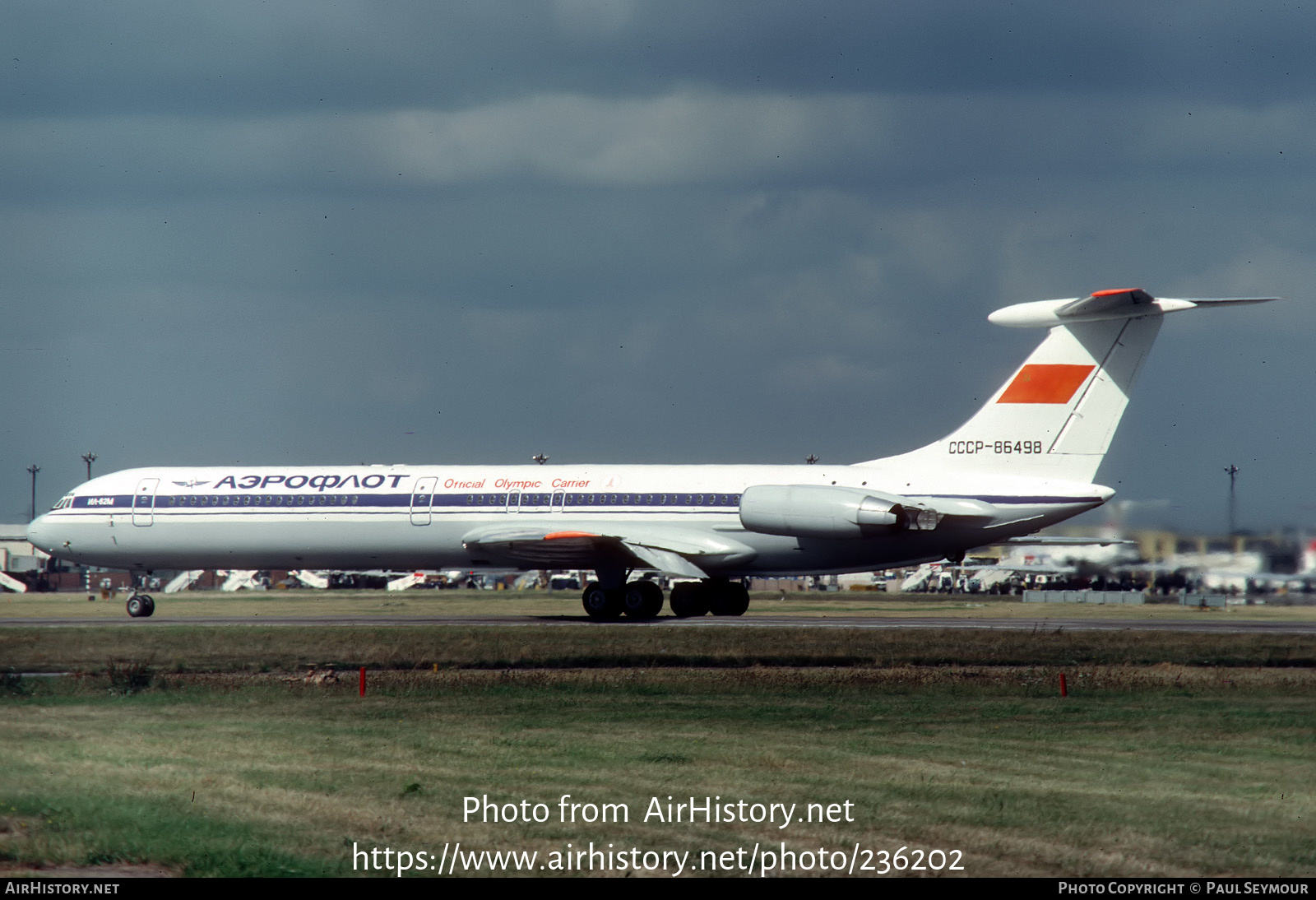 Aircraft Photo of CCCP-86498 | Ilyushin Il-62M | Aeroflot | AirHistory.net #236202