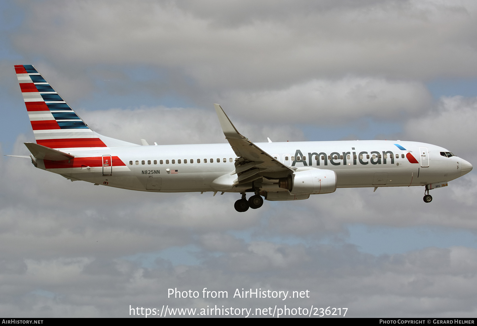 Aircraft Photo of N825NN | Boeing 737-823 | American Airlines | AirHistory.net #236217